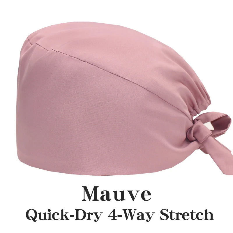 Comfort Band Scrub Cap Mauve
