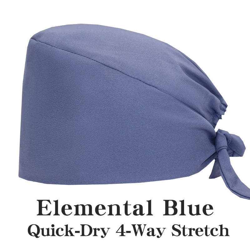 Comfort Band Scrub Cap Elemental Blue