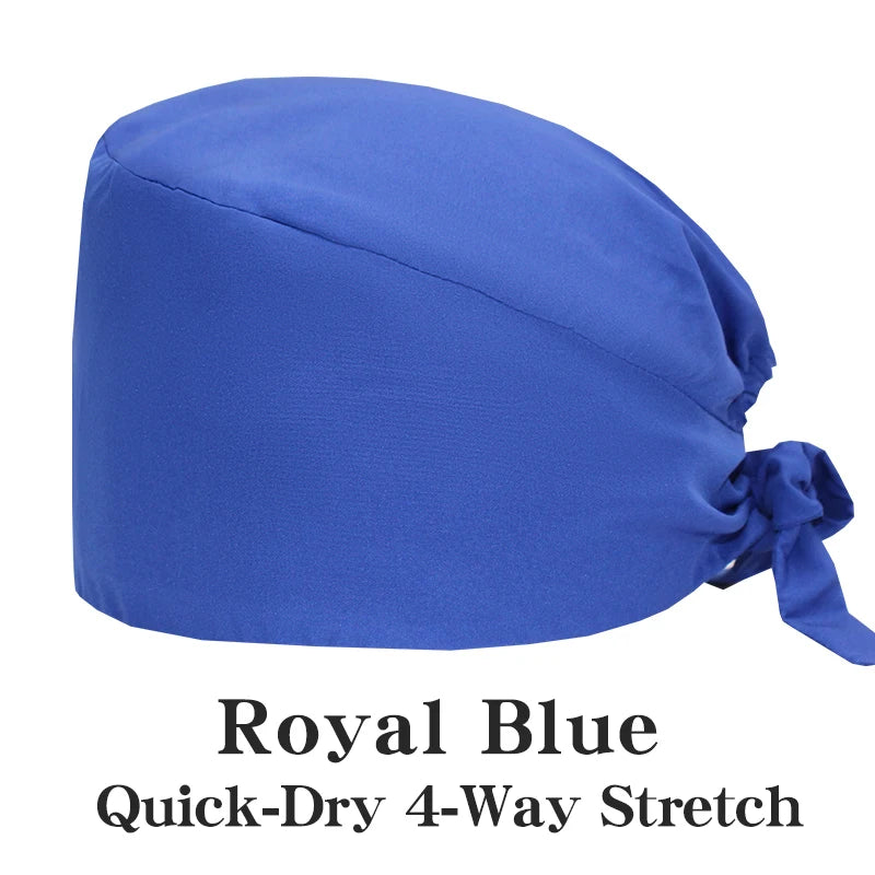 Comfort Band Scrub Cap Royal Blue